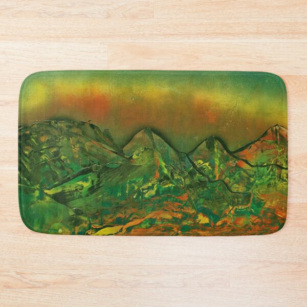 Item preview, Red Sunset on Rocky Plateau designed and sold by George Hutton Hunter.