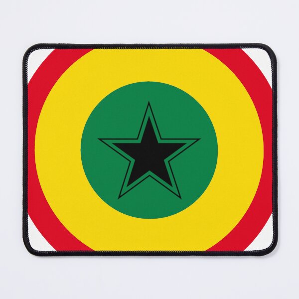 Item preview, Ghana Black Star Retro Mod roundel designed and sold by ModSupporters.