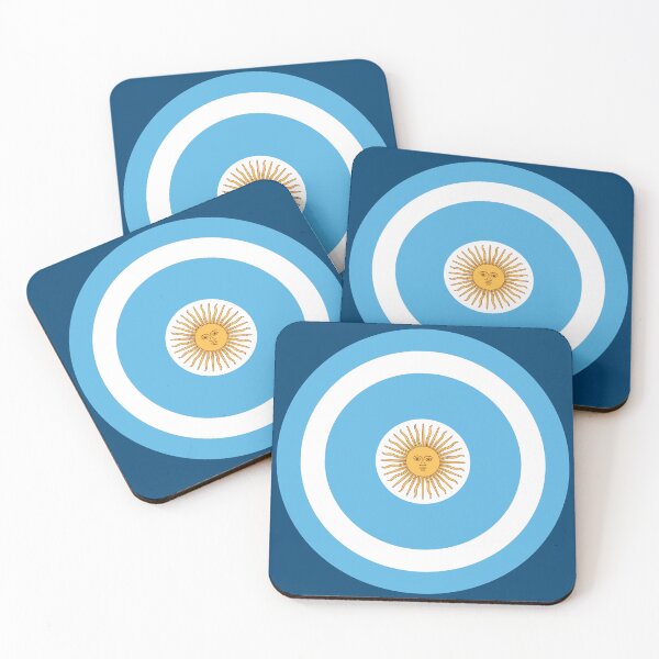 Item preview, Uruguay La Celeste Retro Mod roundel designed and sold by ModSupporters.