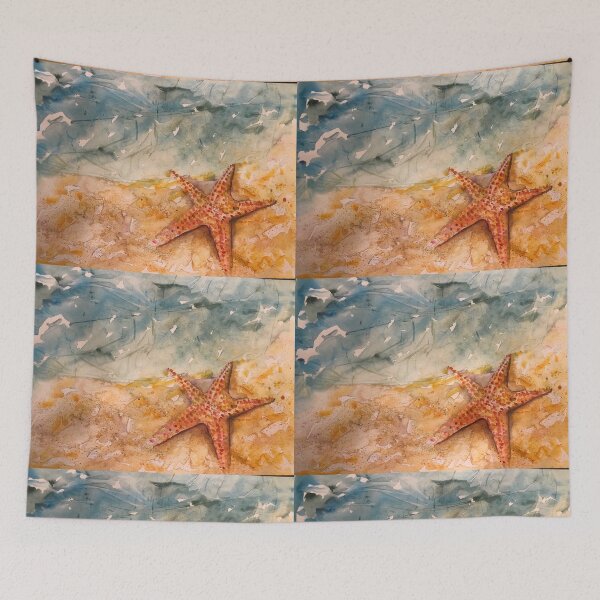 Item preview, Pez estrella de la vida marina #jeanhainesonlineartschool designed and sold by jocemarks.