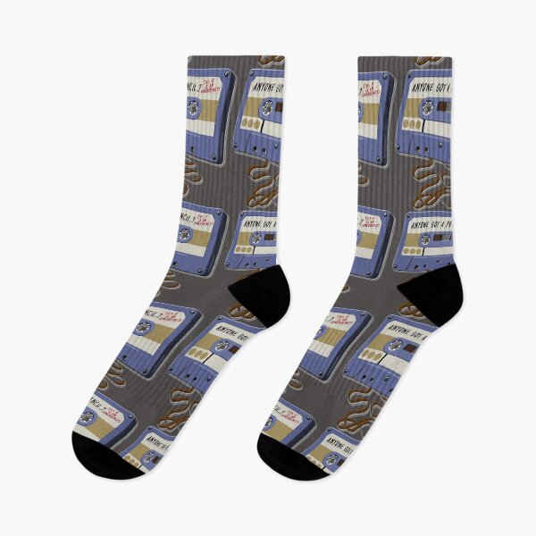 Item preview, ANYONE GOT A PENCIL? (Yes, It Is An Emergency) - Retro Music : Cassette Tape (Light Blue / Gold) designed and sold by RetroTeeStudio.