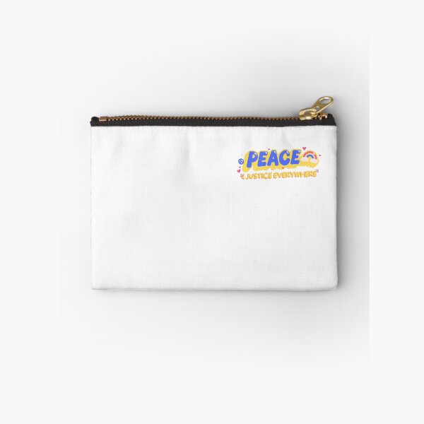 Item preview, Peace and Justice everywhere, Ukraine small logo  designed and sold by RunningJoke.