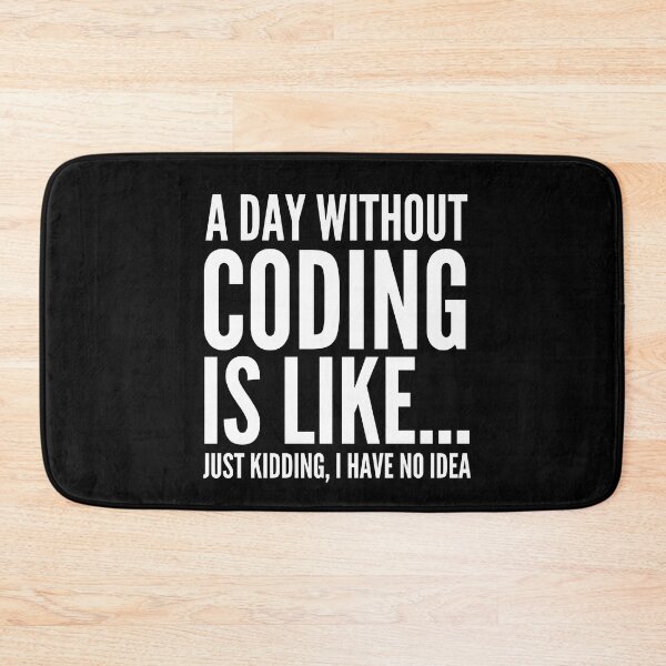 Item preview, A Day Without Coding Is Like Funny Programmer Shirt/ Web Developer T-Shirt/ Cute Software Engineer Art/ Software Developer Tee/ Coding designed and sold by Adonalyn.