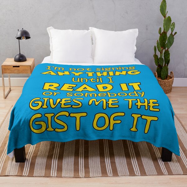 Item preview, Simpsons Not Signing Anything designed and sold by GatorDesign.