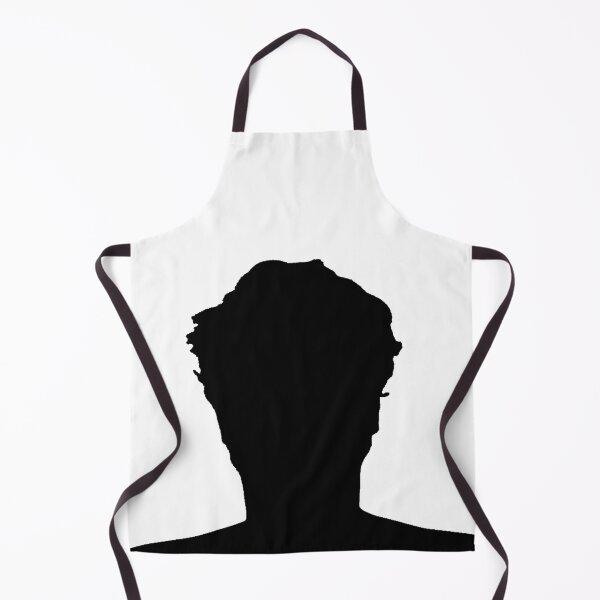 Item preview, Man With Messy Hair Silhouette Black Shadow Man Teachurb Streamer Gamer designed and sold by TeachUrb.