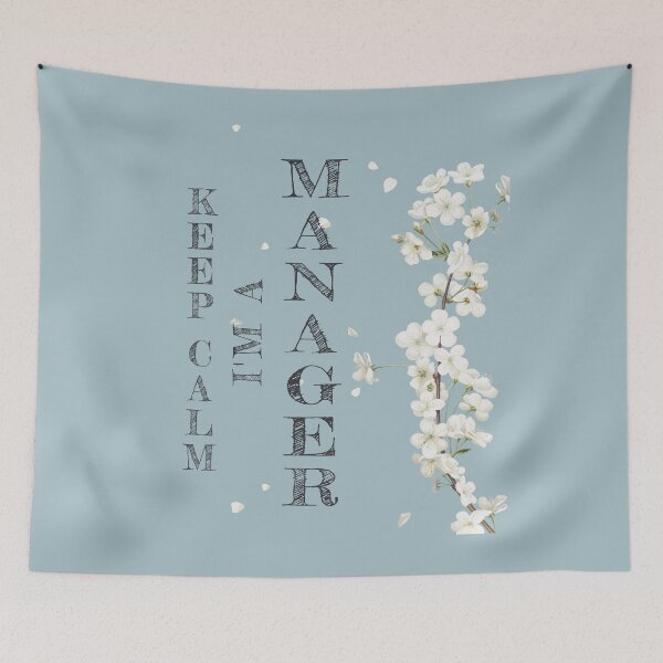 Item preview, Keep Calm I'm A Manager - Funny Manager Quote Gift Idea For Men and Womens designed and sold by Mmmm3344.