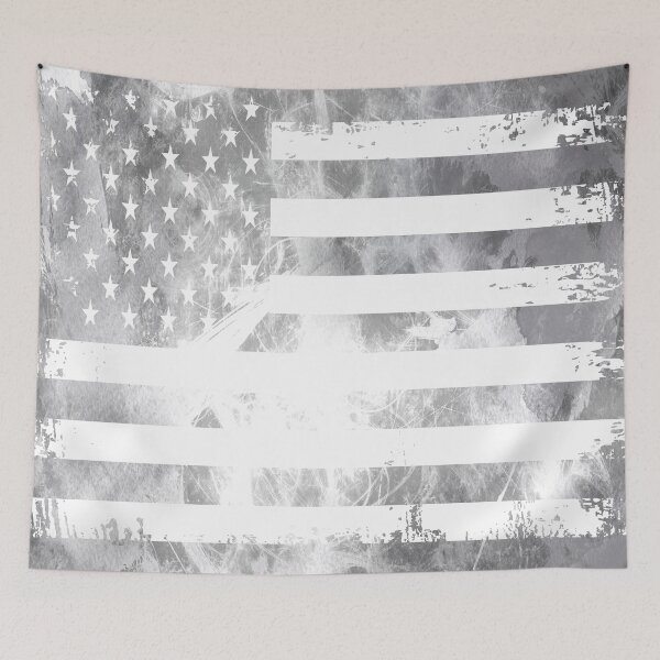 Item preview, White Wash American Flag designed and sold by artistwill.