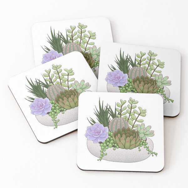 Item preview, Beautiful Succulent Garden designed and sold by kabocha-chan.