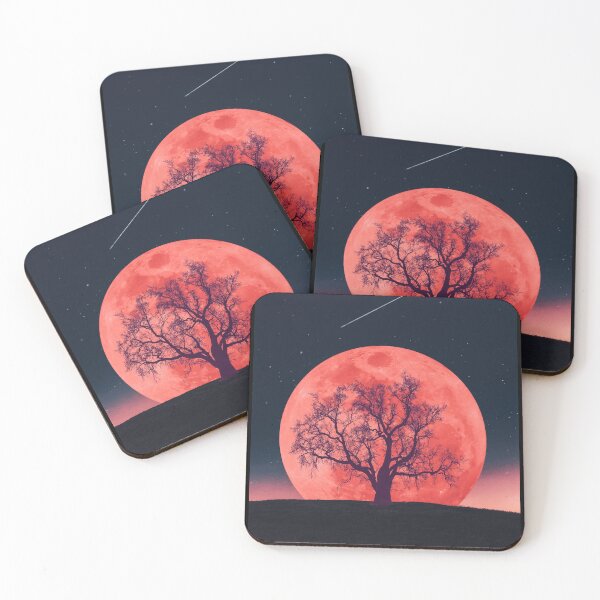 Item preview, Blood moon designed and sold by Art Store Stickers.