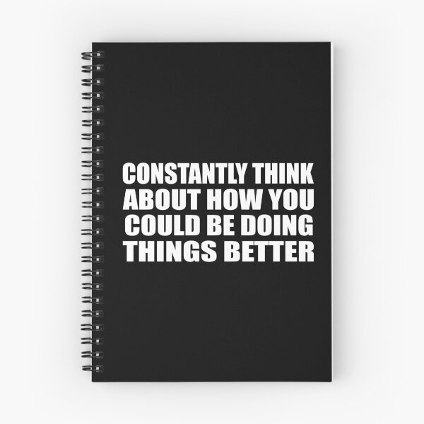 Item preview, Constantly think about how you could be doing things better designed and sold by Colorfulandfun.