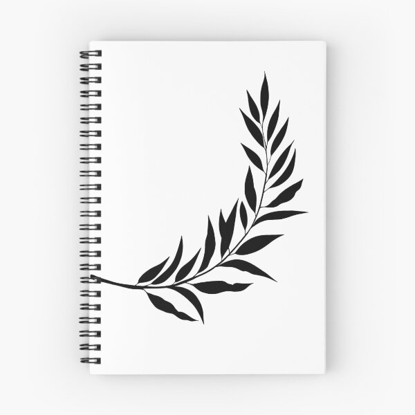 Item preview, botany tattoo sketch - beautiful twig plant. Botanical element template for graphic design, wedding decor, textiles, souvenir gift, stationery print designed and sold by Sunshine2504.