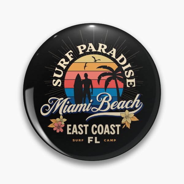 Item preview, Miami Beach Surf Paradise designed and sold by BeccaDaniels.