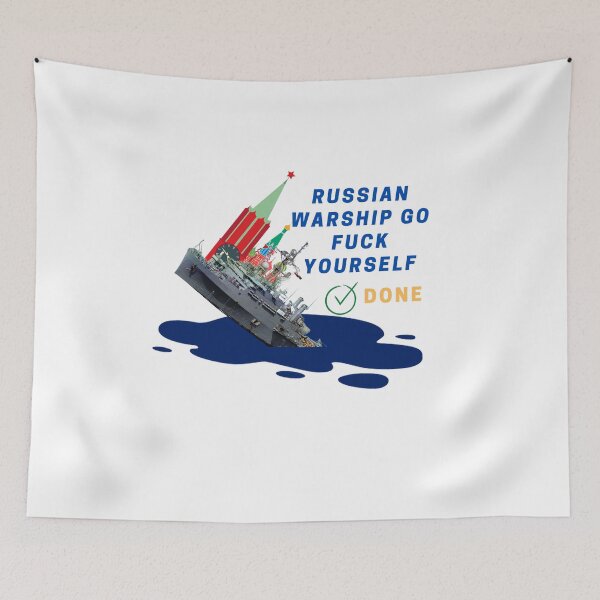 Item preview, Vintage Ukraine Postage Stamp meme |Russian Navy | Flag Pride Army Patriot Roots designed and sold by GaliaTati.