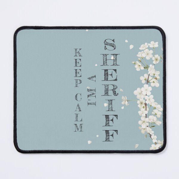 Item preview, Keep Calm I'm A Sheriff - Funny Sheriff Quote Gift Idea For Men and Womens designed and sold by Mmmm3344.