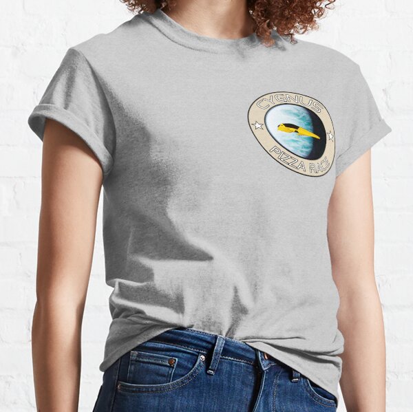 Cygnus Pizza Race Logo Circular Classic T-Shirt