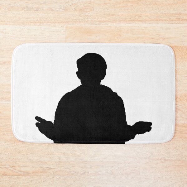 Item preview, Shadow Black Silhouette of Man With Arms Open Teachurb Gamer Brand Streamer  designed and sold by TeachUrb.