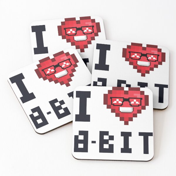 Item preview, 8-bits heart designed and sold by samuzai.
