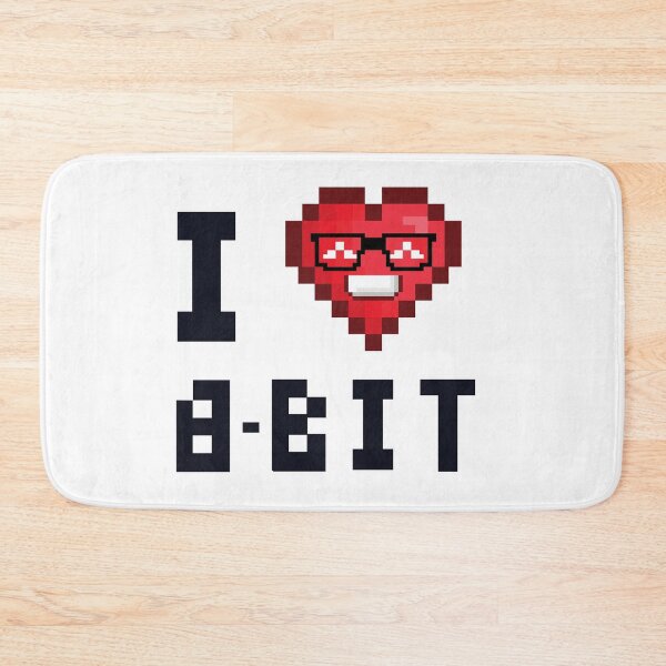 Item preview, 8-bits heart designed and sold by samuzai.