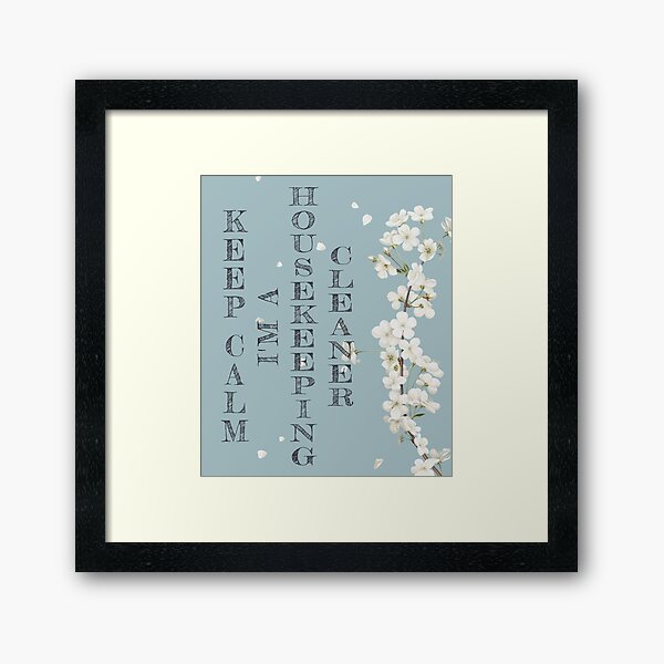 Item preview, Keep Calm I'm A Housekeeping Cleaner - Funny Management Analyst Quote Gift Idea For Men and Womens designed and sold by Mmmm3344.