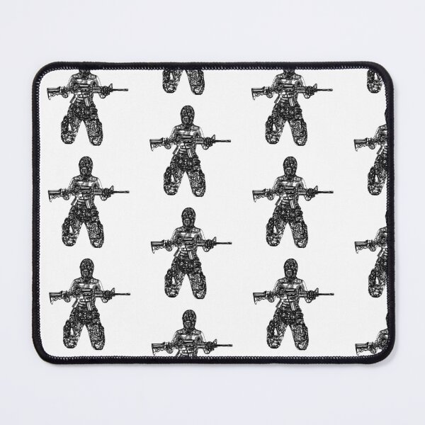 Item preview, Military girl with AR15 M4 designed and sold by pixeldizajn.