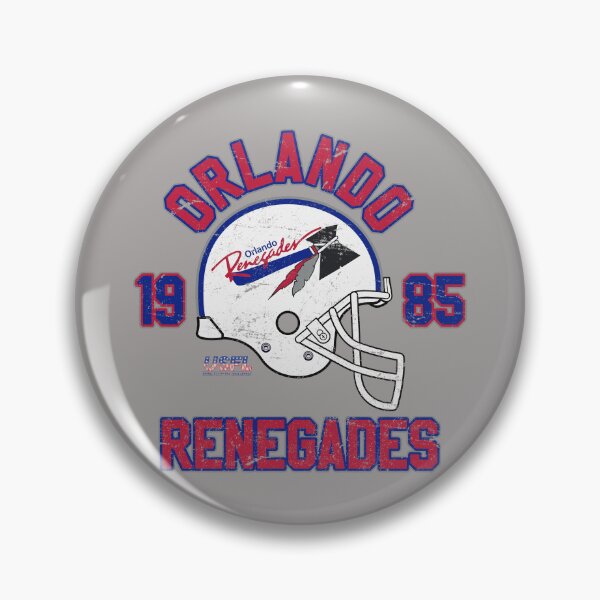Item preview, Distressed Orlando Renegades Helmet designed and sold by TeeArcade84.