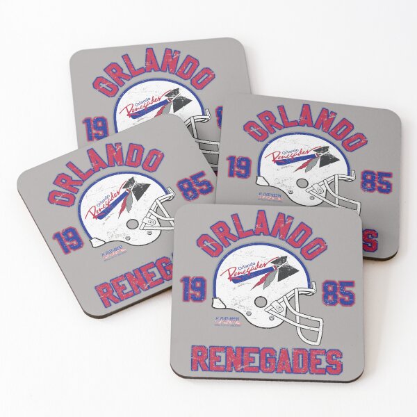 Item preview, Distressed Orlando Renegades Helmet designed and sold by TeeArcade84.