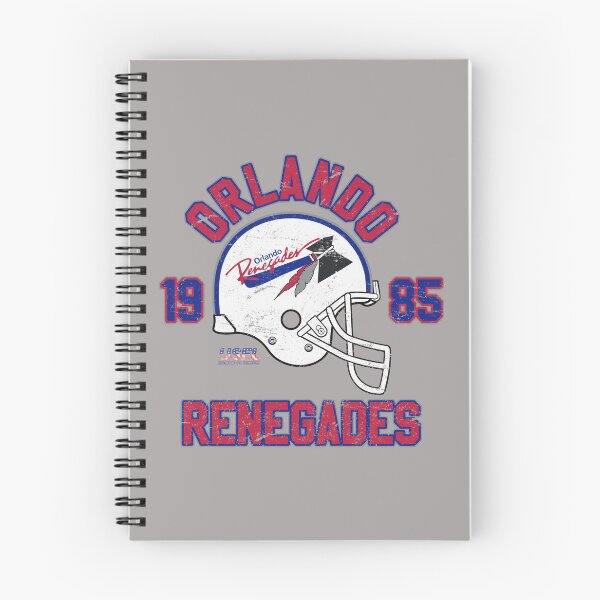 Item preview, Distressed Orlando Renegades Helmet designed and sold by TeeArcade84.