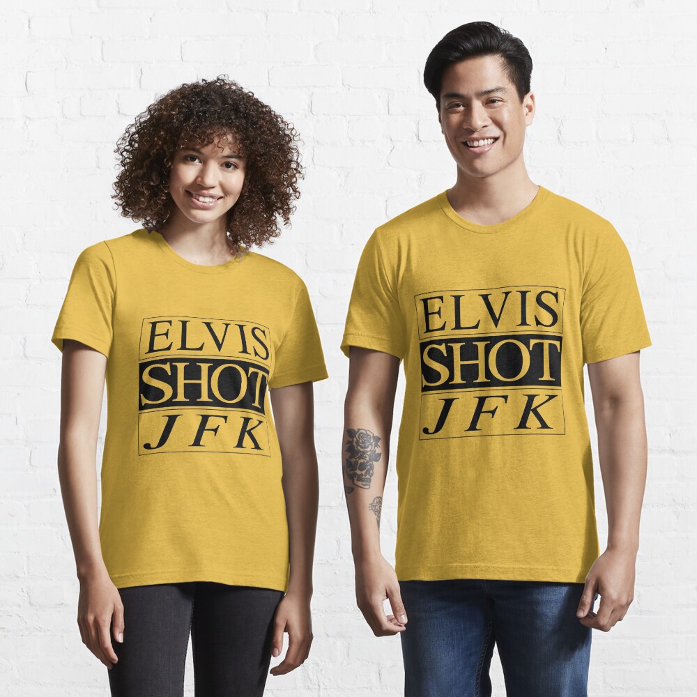 Elvis shot jfk t shirt best sale