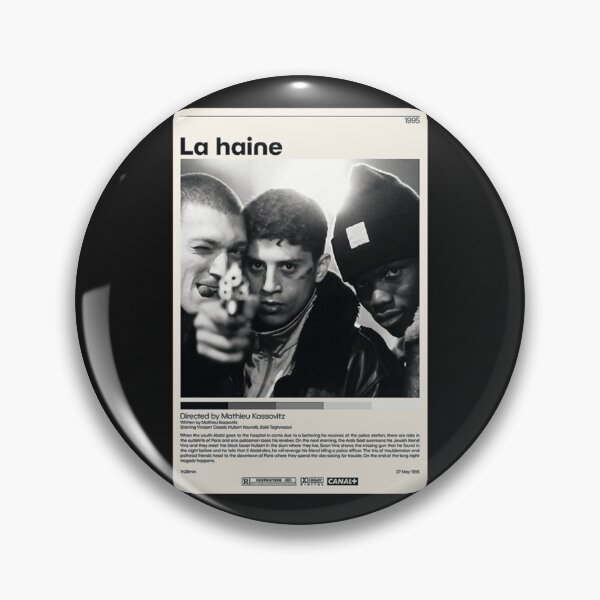 Item preview, Filmklassiker La Haine   designed and sold by 1000RedMonkeys.