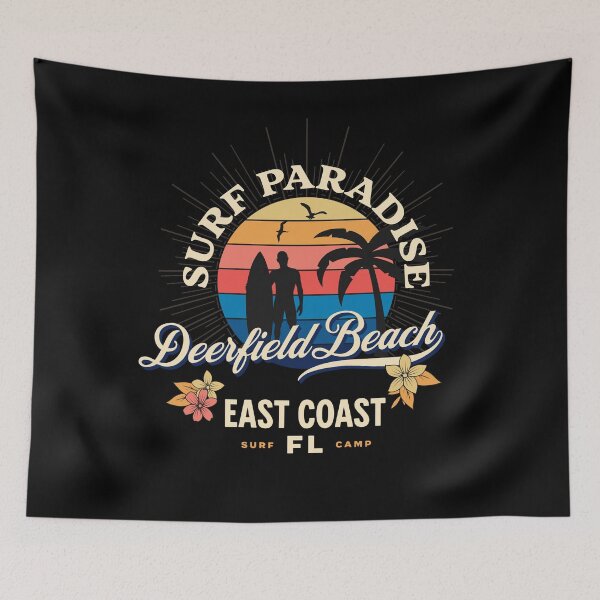 Item preview, Deerfield Beach Surf Paradise designed and sold by BeccaDaniels.