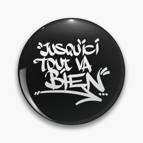 Item preview, Jusqu_ici Tout Va Bien   designed and sold by 1000RedMonkeys.