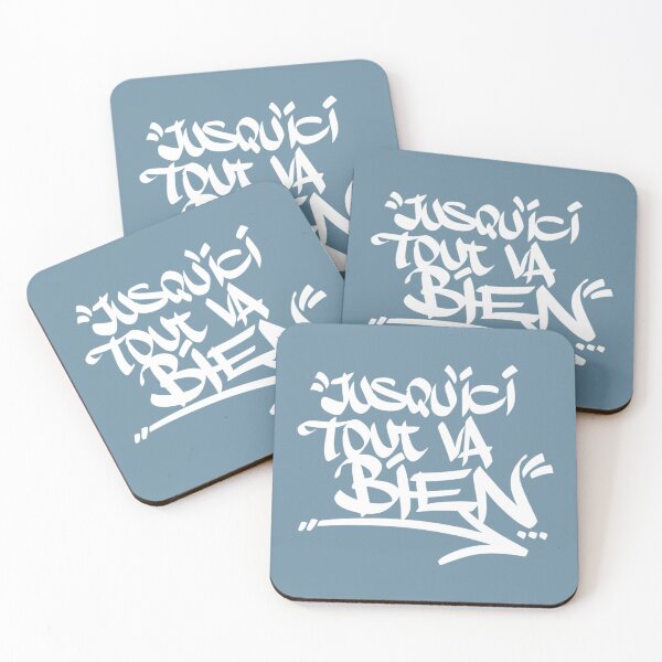 Item preview, Jusqu_ici Tout Va Bien   designed and sold by 1000RedMonkeys.