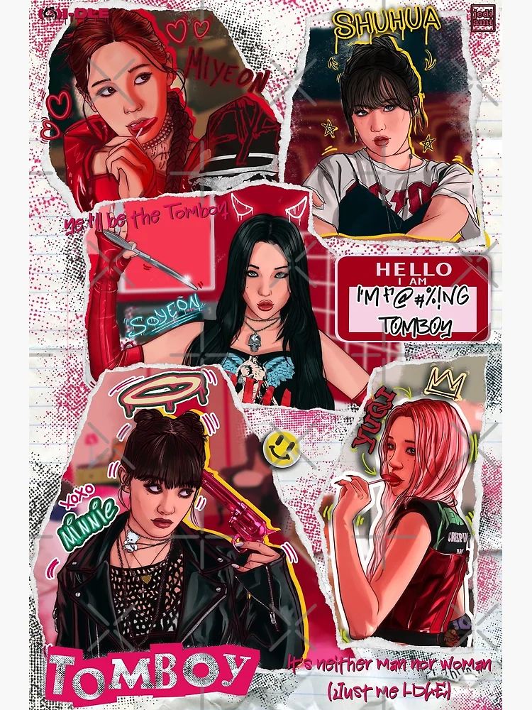 TOMBOY GiDLE POSTER Canvas Print for Sale by Jedi-amt