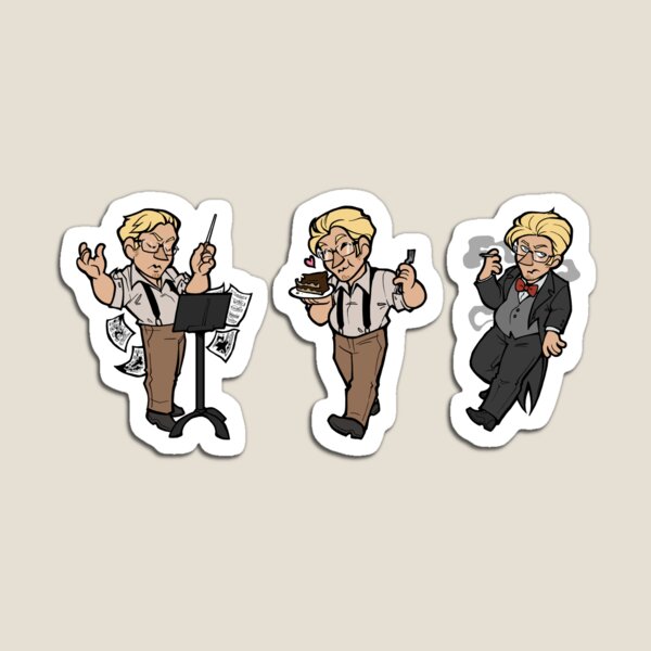 Sammy v.2 Magnets (Pre-Ink) Magnet