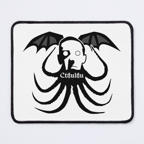 Item preview, Cthulhu Logo white designed and sold by MaesterAemon.