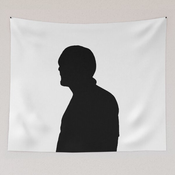Item preview, Silhouette of a Man Looking Left Standing Shadowy Figure designed and sold by TeachUrb.