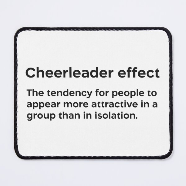 Item preview, Cheerleader effect black designed and sold by EdimQuotes.
