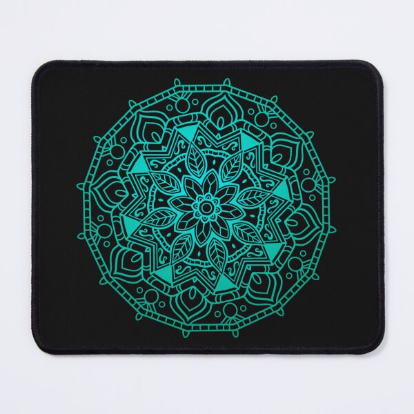 Item preview, Turquoise Mandala designed and sold by MyTshirtArt.