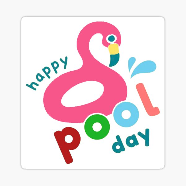 Pool party Stickers - Free people Stickers