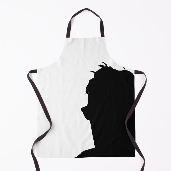 Item preview, Silhouette of a Man Looking Left With Glasses Shadow Figure Messy Hair designed and sold by TeachUrb.