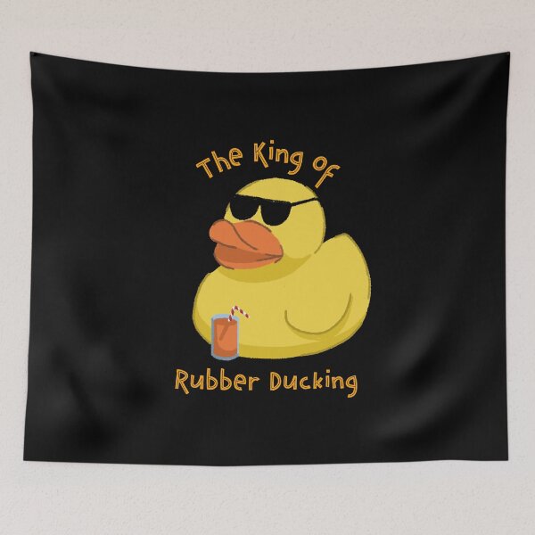 Item preview, The King of Rubber Ducking - Web Development designed and sold by Shirtlify.
