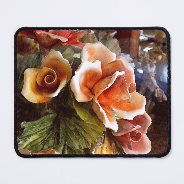 Item preview, Vintage Porcelain Flowers, Capodimonte Flowers, Roses, Napoli, Italia, Roses designed and sold by branaghbel.