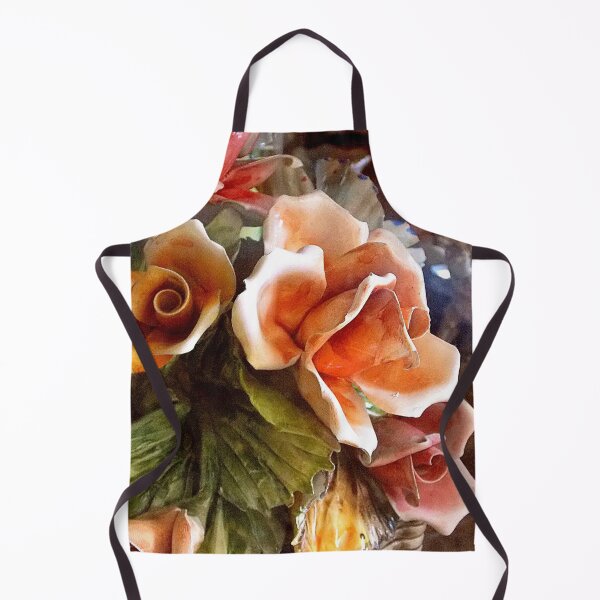 Item preview, Vintage Porcelain Flowers, Capodimonte Flowers, Roses, Napoli, Italia, Roses designed and sold by branaghbel.