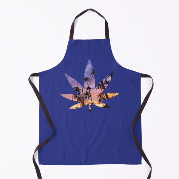Item preview, Weed Leaf Beach at Summer Purple Sunset Pattern - For Stoners/Smokers 420/Weed/Marijuana/Cannabis/Pot Lovers designed and sold by SteamParliament.
