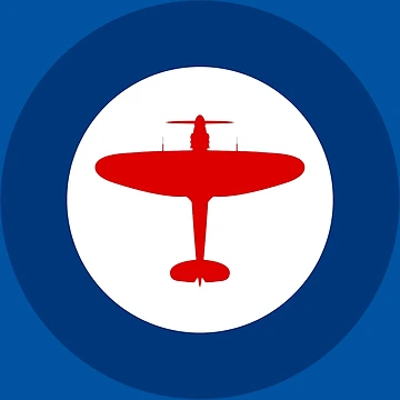 Vorschaubild zum Design Spitfire Retro Mod Rundschild von ModSupporters