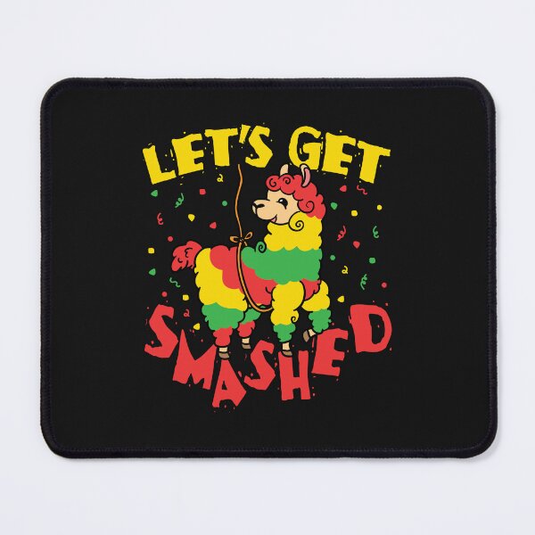 Item preview, Llama Cinco De Mayo Let's Get Smashed designed and sold by jaygo.