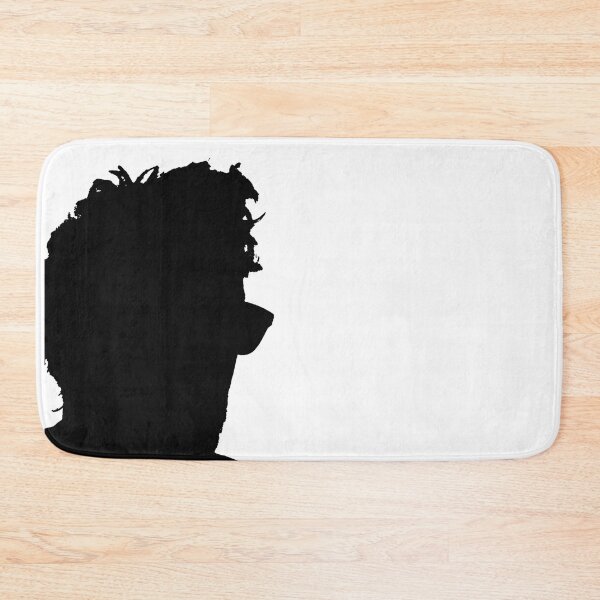 Item preview, Silhouette of a Man Looking Right With Glasses and Messy Hair Shadowy Figure designed and sold by TeachUrb.