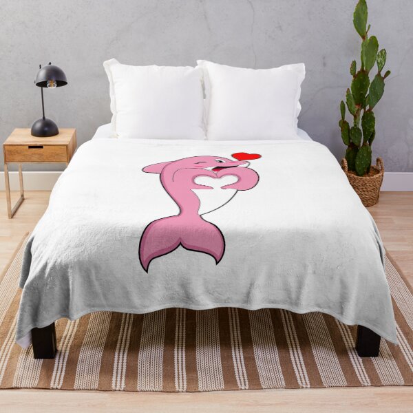 Item preview, Dolphin Love Heart designed and sold by Snabdesign84.
