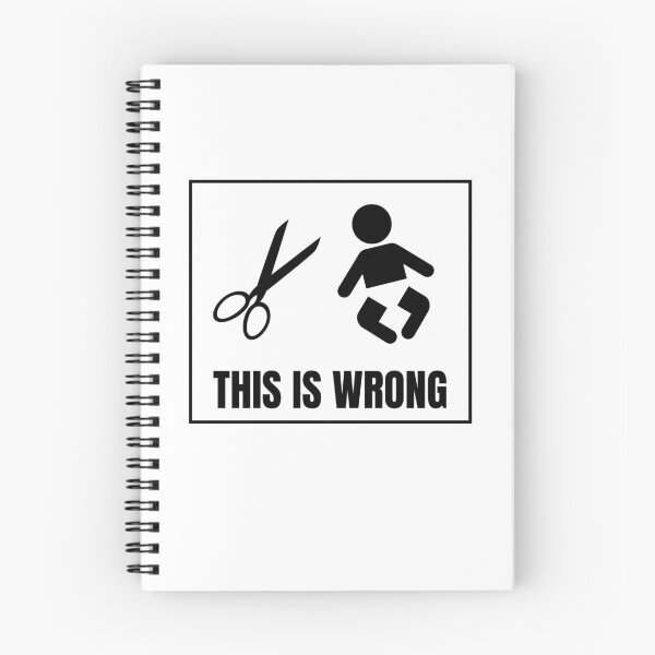 Item preview, Circumcision Intactivist designed and sold by BookOfE.