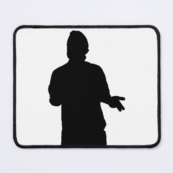 Item preview, Silhouette Of A Man With His Hands Out Explaining From The Shadows designed and sold by TeachUrb.